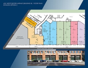435 Westchester Ave, Bronx, NY à louer Plan d’étage– Image 2 sur 7