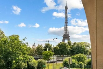 Paris - VUE AÉRIENNE vue de carte