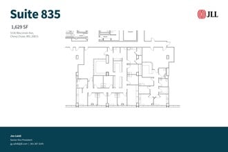 5530 Wisconsin Ave, Chevy Chase, MD à louer Plan d’étage– Image 1 sur 1