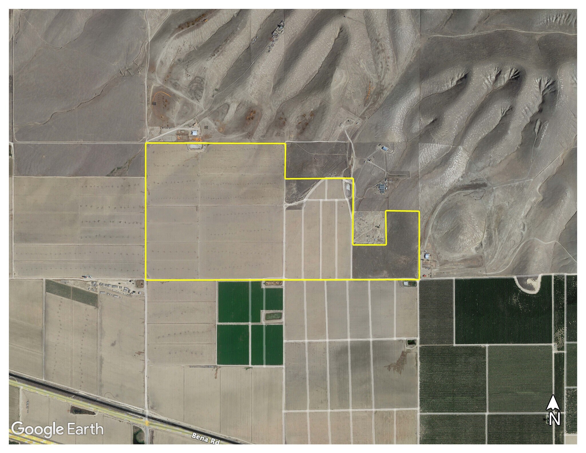 253.15 +/- Acres of Open Farmland, Edison, CA à vendre Photo principale– Image 1 sur 2