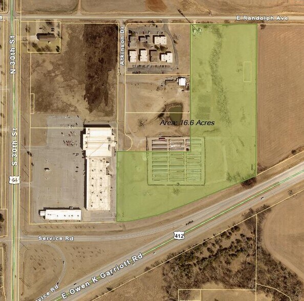 3223 E Randolph Ave, Enid, OK à vendre - Aérien – Image 2 sur 2
