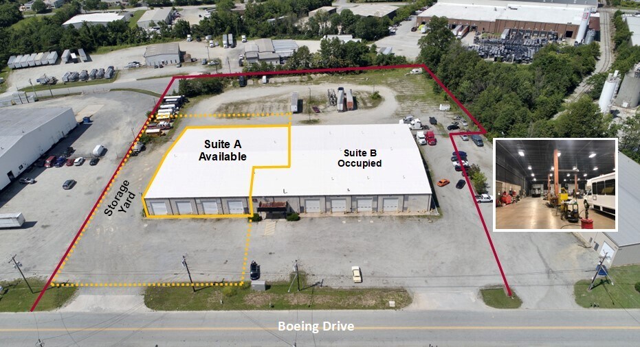 7700 Boeing Dr, Greensboro, NC à louer - Photo principale – Image 1 sur 4