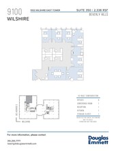 9100 Wilshire Blvd, Beverly Hills, CA à louer Plan d’étage– Image 1 sur 1