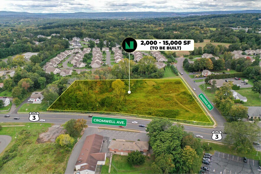 581 Cromwell Ave, Rocky Hill, CT à louer - Aérien – Image 2 sur 6