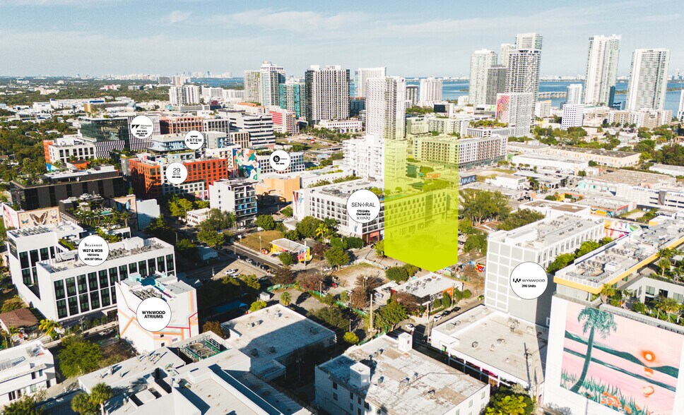 74 NW 26th St, Miami, FL à vendre - Aérien – Image 2 sur 4