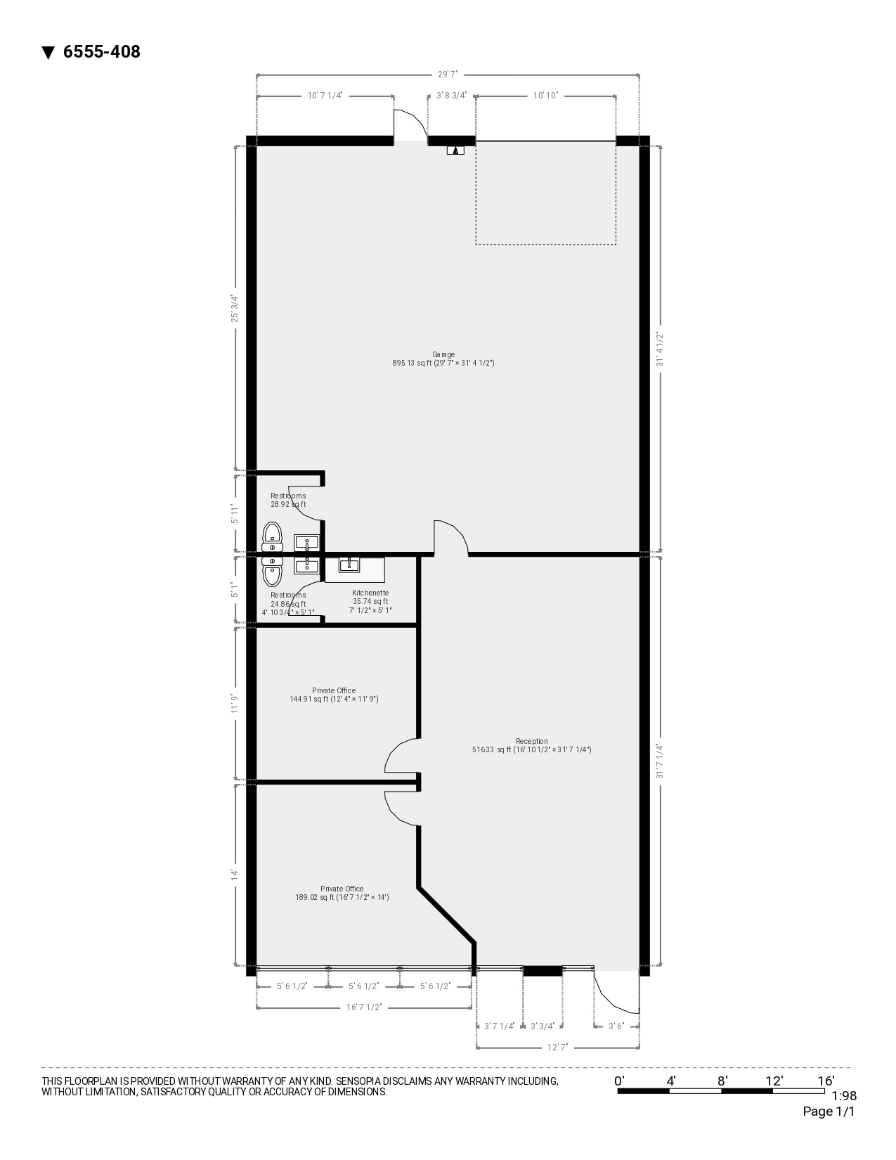 6555 Powerline Rd, Fort Lauderdale, FL à louer Plan d’étage– Image 1 sur 1
