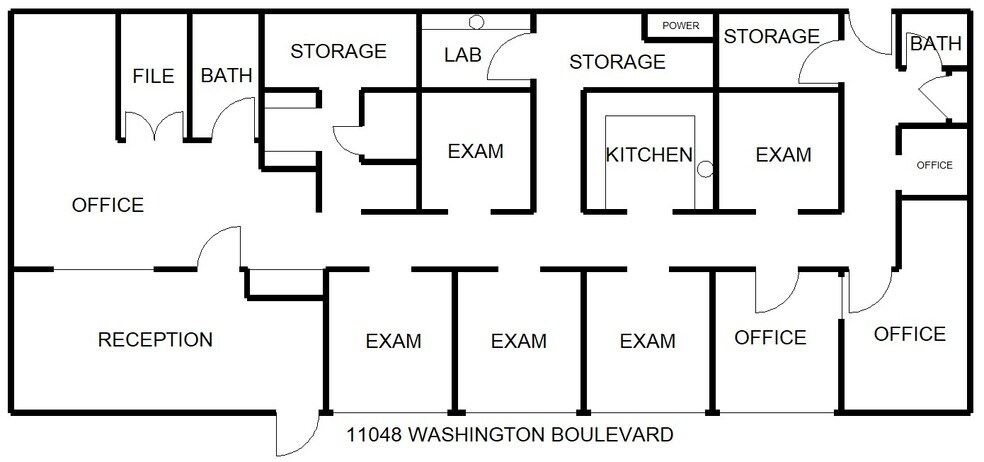 11036-11046 Washington Blvd, Whittier, CA à louer - Plan d’étage – Image 2 sur 18