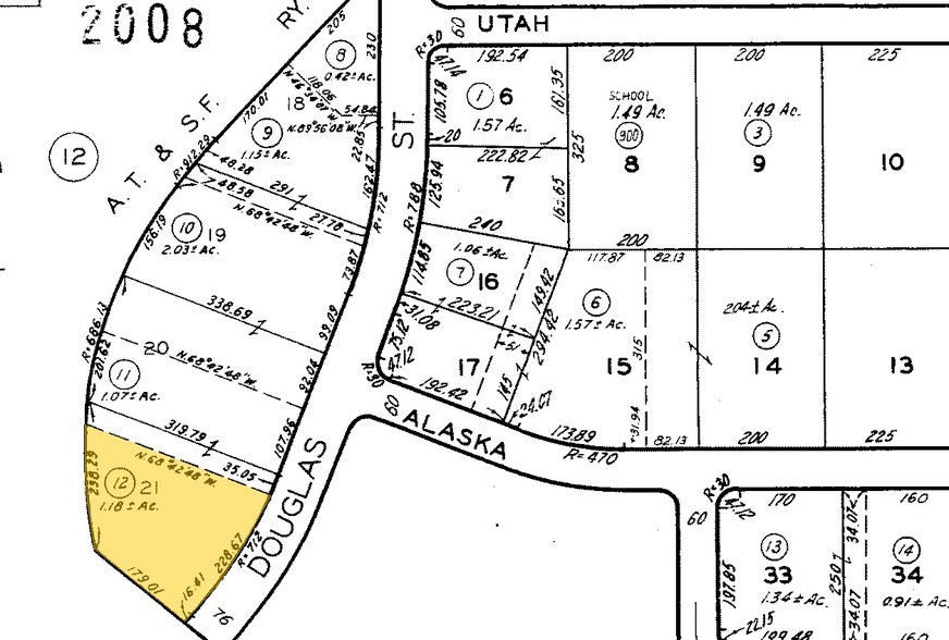 625 S Douglas St, El Segundo, CA à vendre - Plan cadastral – Image 2 sur 2