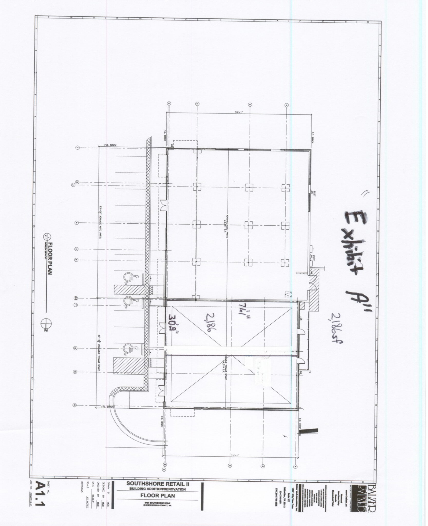12051-12059 Southshore Pointe Dr, Midlothian, VA à louer Plan d’étage type– Image 1 sur 1