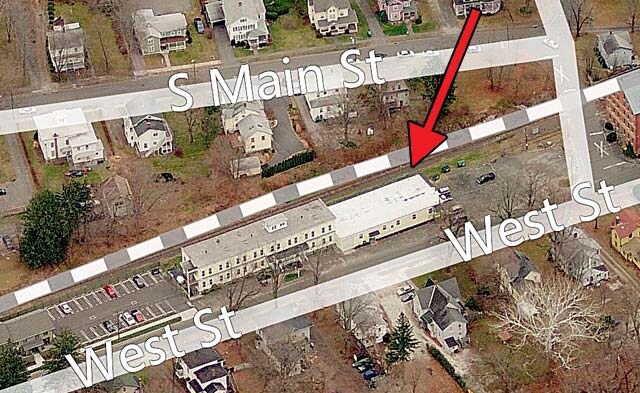 45 West St, New Milford, CT à vendre - Aérien – Image 3 sur 3