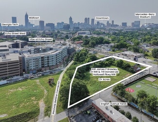 Plus de détails pour 691 James P Brawley NW dr, Atlanta, GA - Terrain à vendre