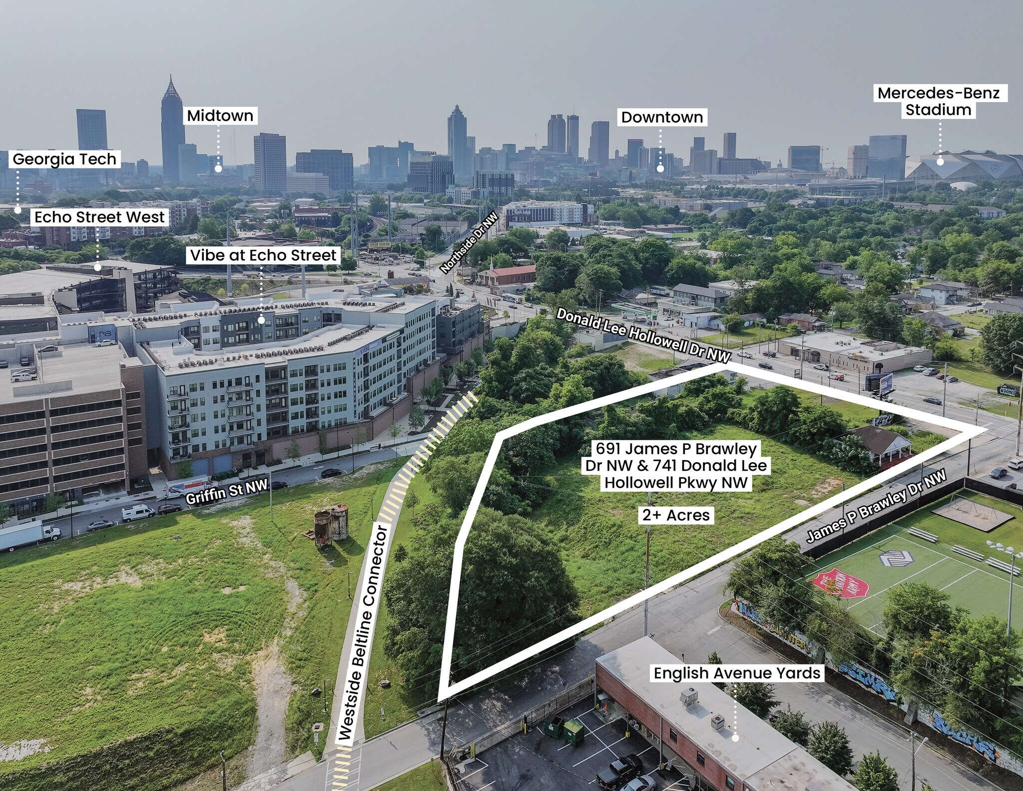 741 Donald Lee Hollowell Pky NW, Atlanta, GA à vendre Photo de l’immeuble– Image 1 sur 6