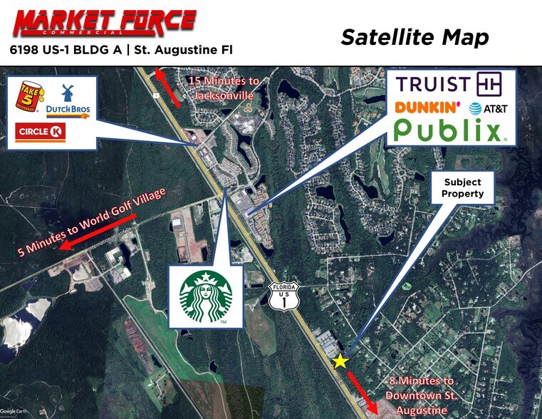 6918 US Highway 1 N, Saint Augustine, FL à louer - Photo de l’immeuble – Image 3 sur 9