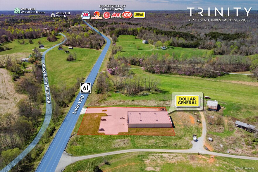 14332 Burkesville Rd, Breeding, KY à vendre - Photo de l’immeuble – Image 2 sur 5