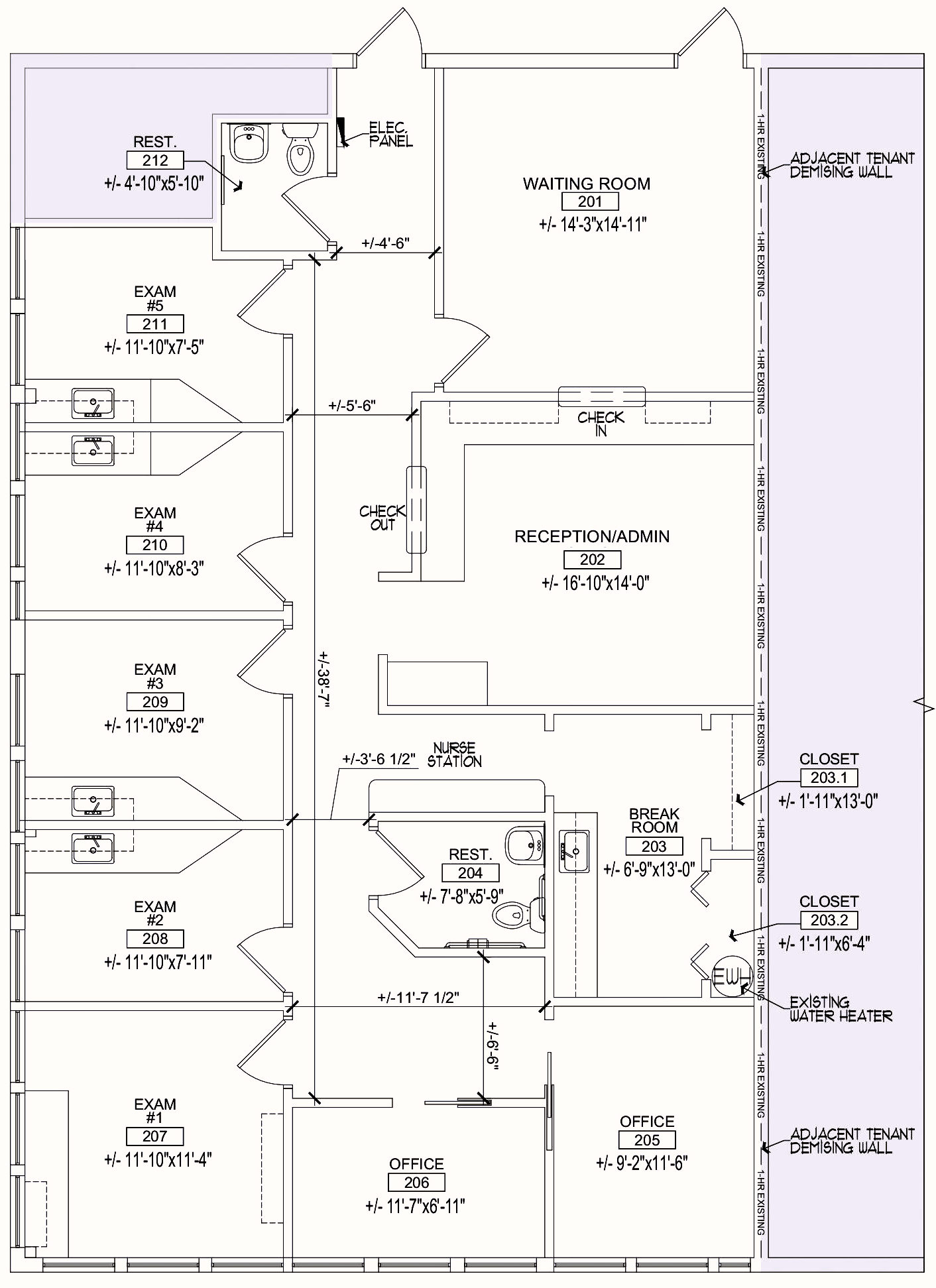 2828 S Seacrest Blvd, Boynton Beach, FL à louer Plan d’étage– Image 1 sur 1
