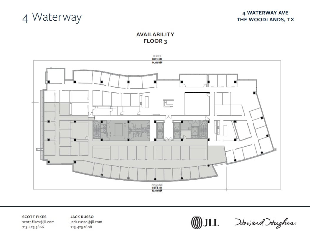 4 Waterway Square Pl, The Woodlands, TX à louer Plan d’étage– Image 1 sur 1