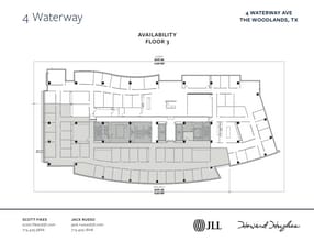 4 Waterway Square Pl, The Woodlands, TX à louer Plan d’étage– Image 1 sur 1
