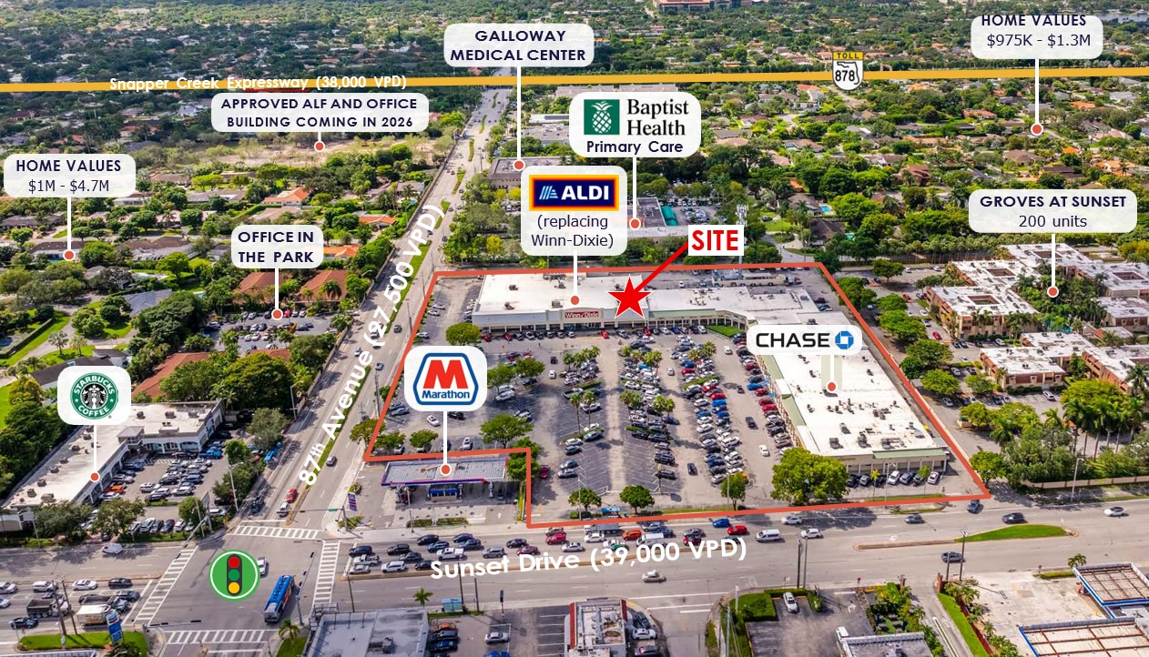 8710-8788 SW 72nd St, Miami, FL à louer Aérien– Image 1 sur 2