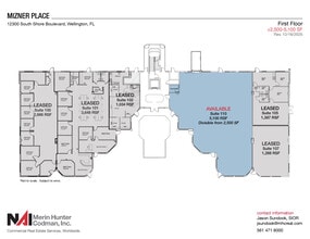12300 S Shore Blvd, Wellington, FL à louer Plan d’étage– Image 2 sur 8