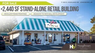 Plus de détails pour 3301 E Highland Dr, Jonesboro, AR - Bureau à vendre