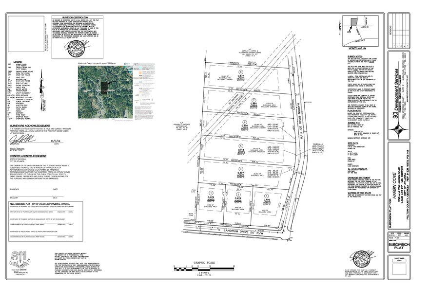 1795 Harbin Rd SW, Atlanta, GA à vendre - Plan de site – Image 2 sur 7