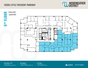 10480 Little Patuxent Pky, Columbia, MD à louer Plan d’étage– Image 1 sur 1