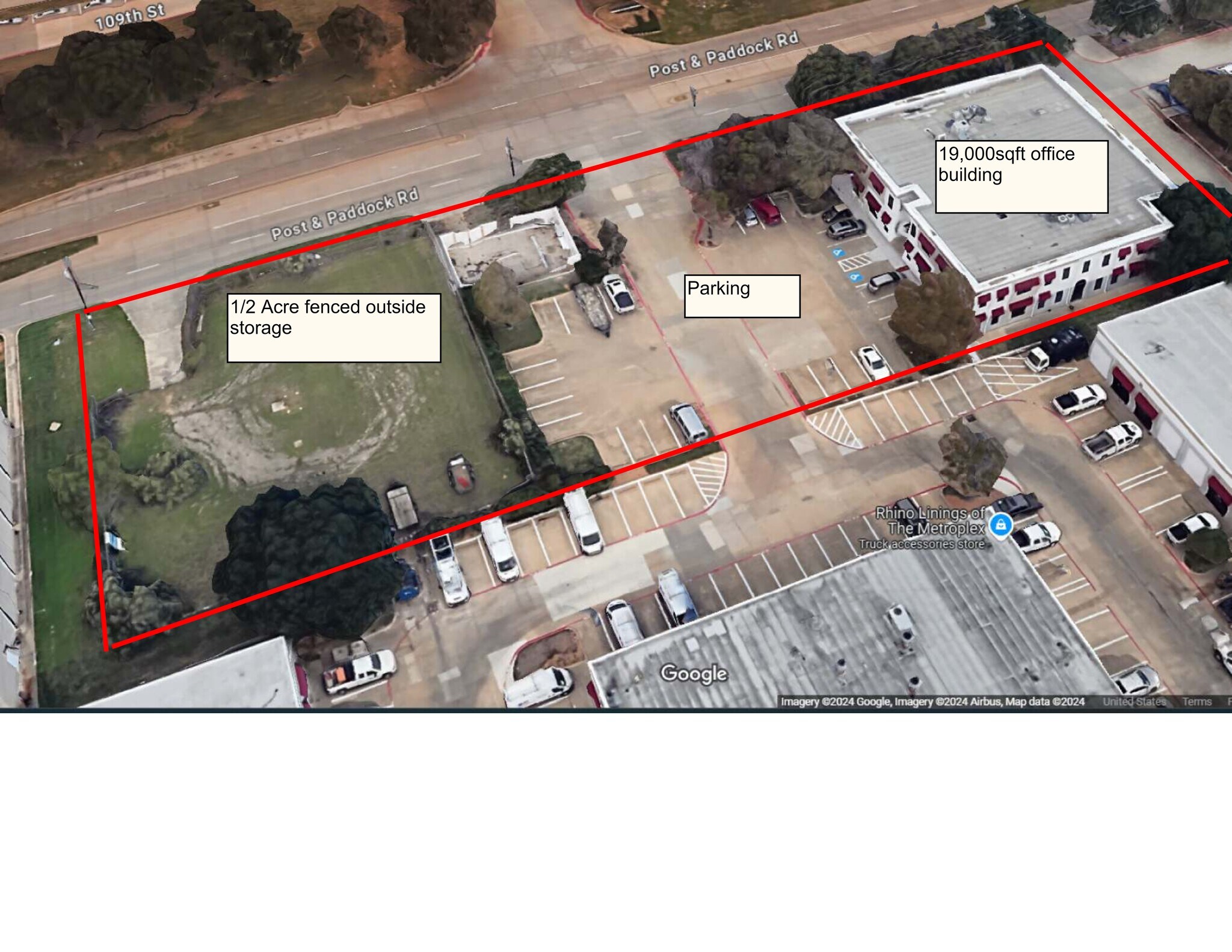 1050 Post And Paddock St, Grand Prairie, TX à louer Plan de site– Image 1 sur 10