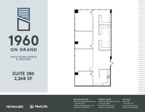 1960 E Grand Ave, El Segundo, CA à louer Plan d’étage– Image 1 sur 1
