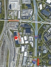 2201 Westbelt Dr, Columbus, OH - Vue aérienne vue de carte