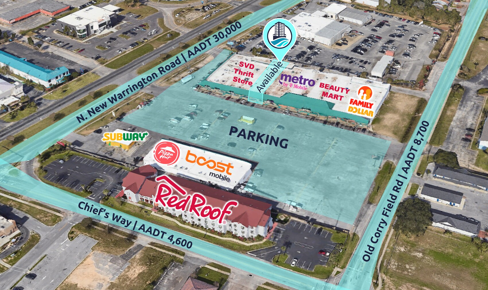 120 Chiefs Way, Pensacola, FL à louer Photo principale– Image 1 sur 16