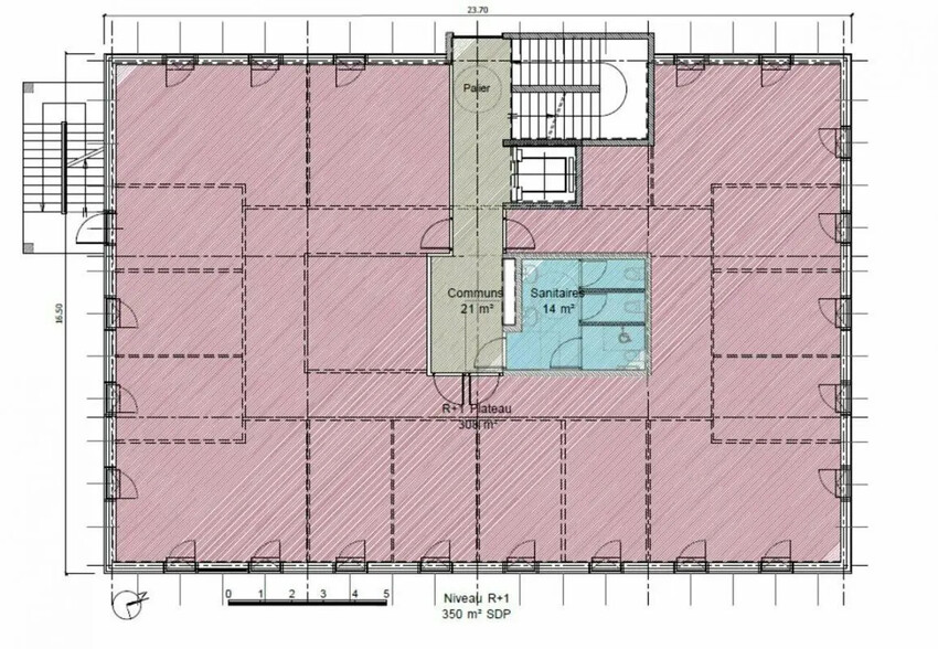 Bureau dans Ifs à vendre - Plan d’étage – Image 3 sur 4