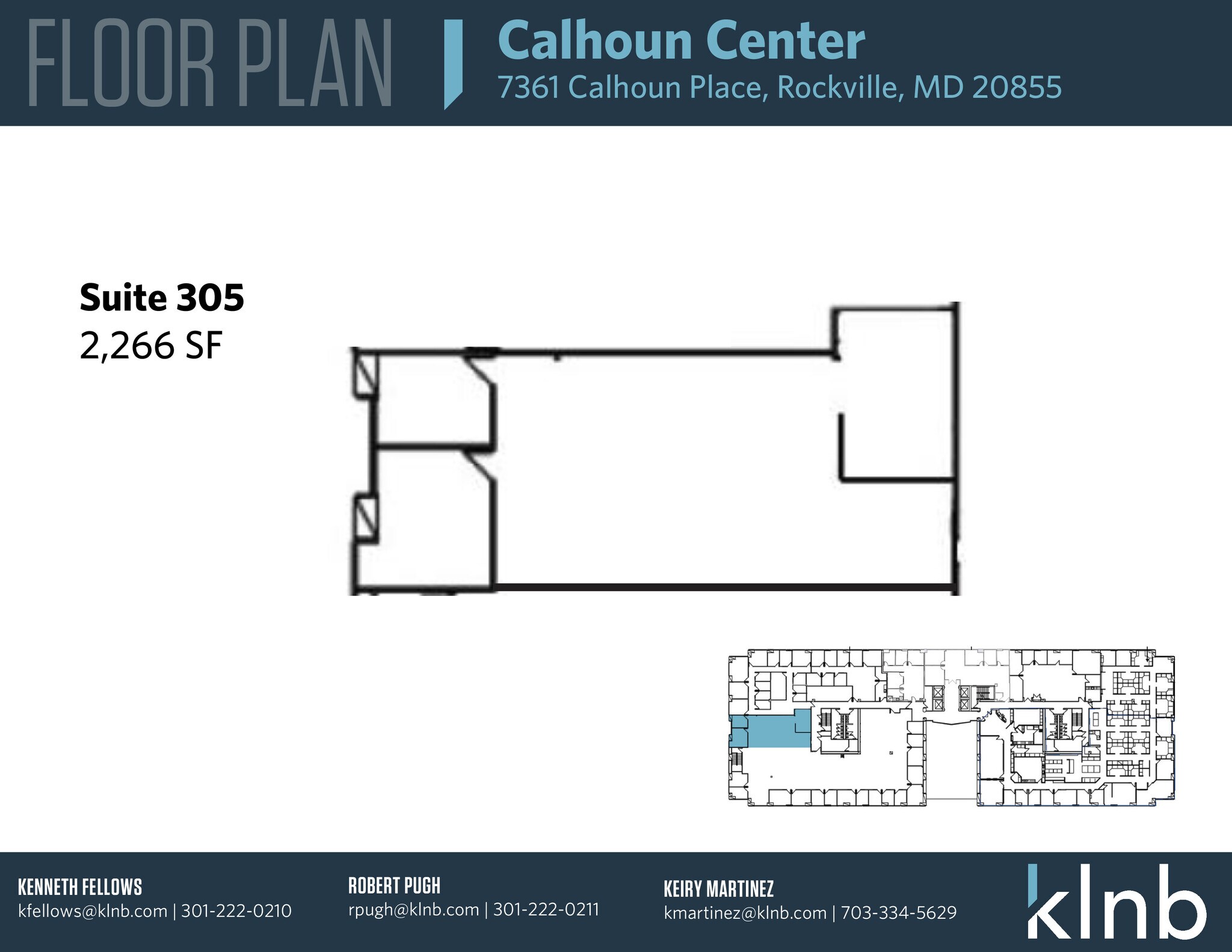 7361 Calhoun Pl, Rockville, MD à louer Plan d’étage– Image 1 sur 4