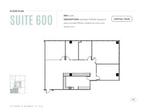 110 W A St, San Diego, CA à louer Plan d’étage– Image 1 sur 1