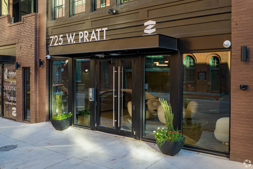 725 W Pratt St, Baltimore, MD à louer - Photo de l’immeuble – Image 2 sur 3