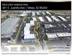 451 E Juanita Ave, Mesa, AZ - VUE AÉRIENNE  vue de carte