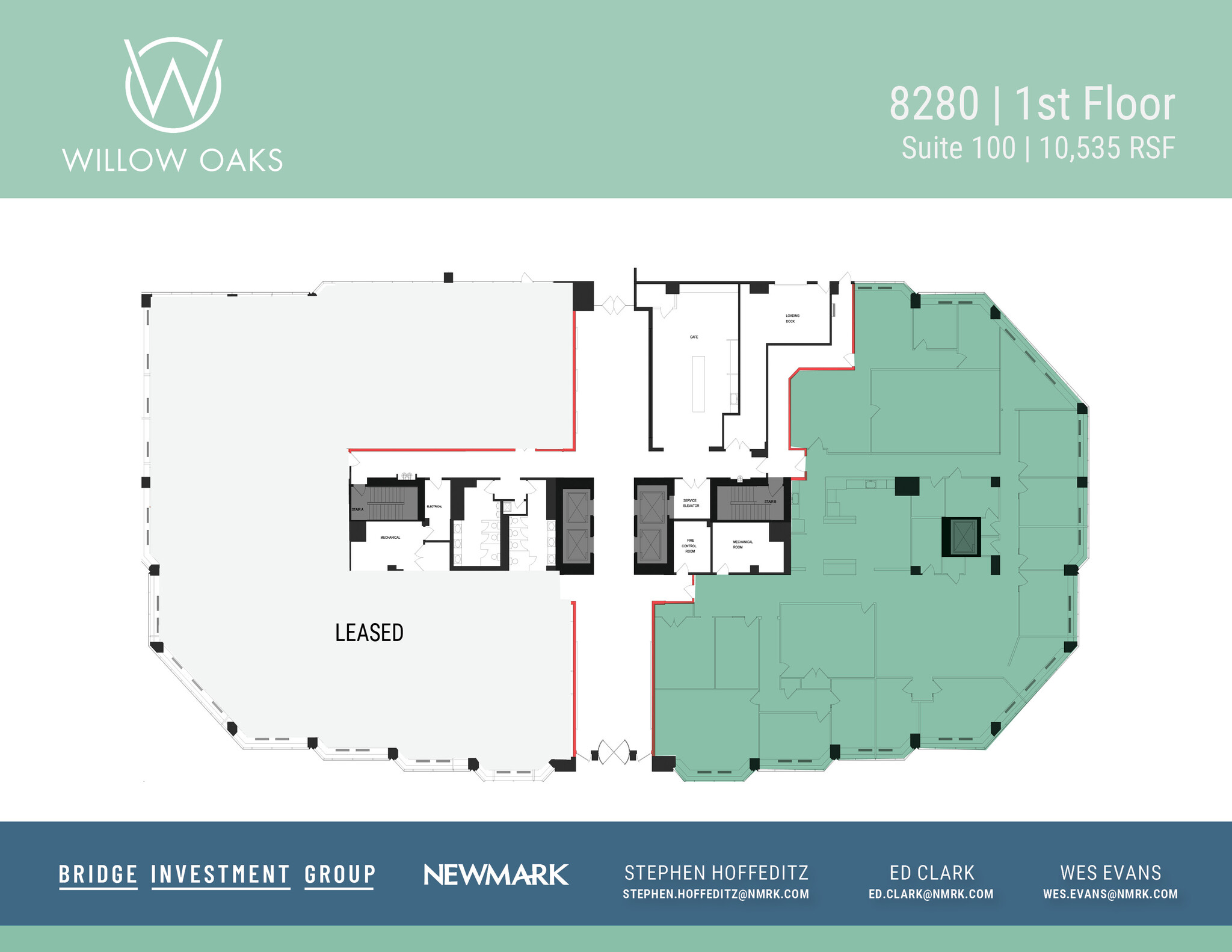 8260-8280 Willow Oaks Corporate Dr, Fairfax, VA à louer Plan d’étage– Image 1 sur 1