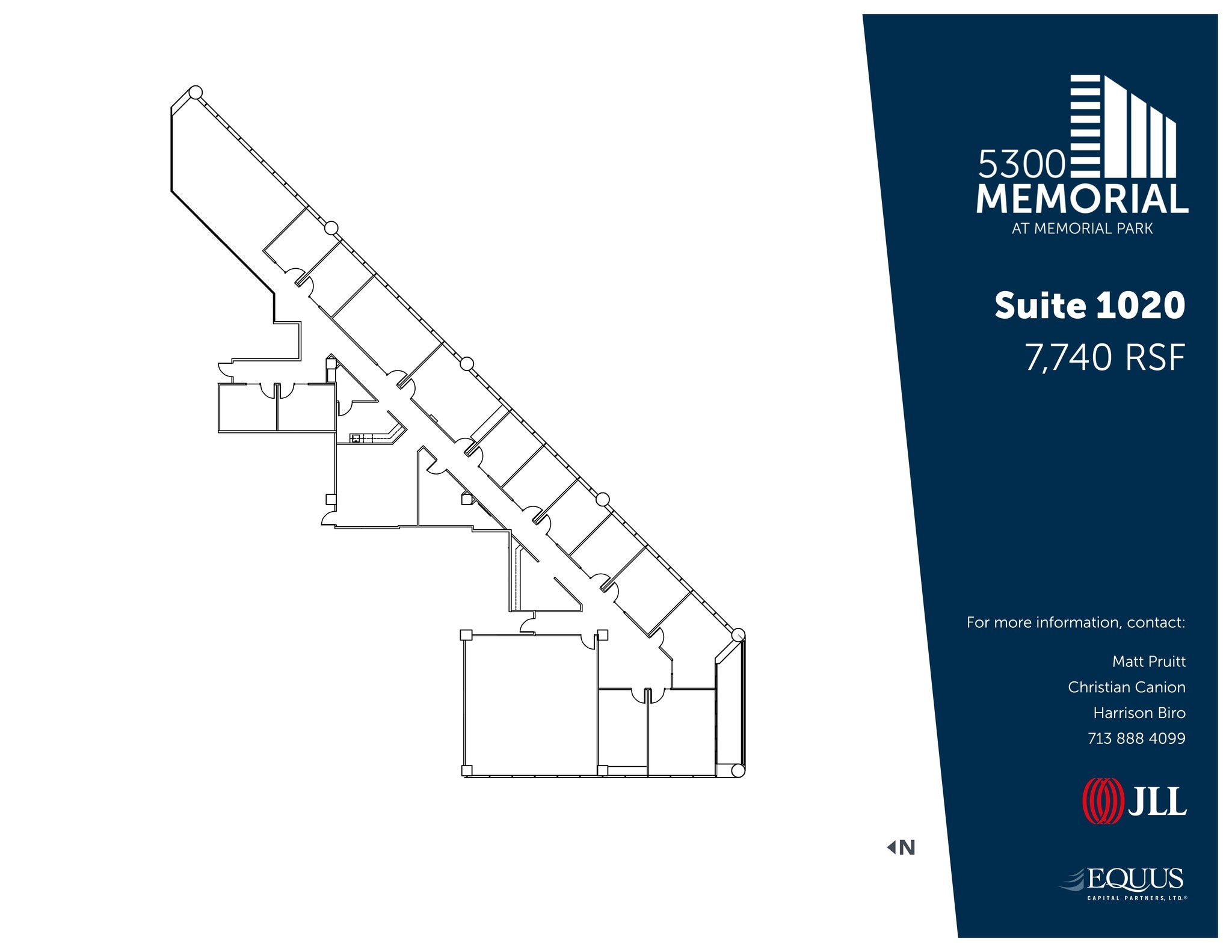 5300 Memorial Dr, Houston, TX à louer Plan de site– Image 1 sur 1