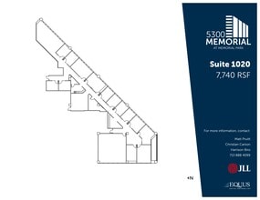 5300 Memorial Dr, Houston, TX à louer Plan de site– Image 1 sur 1