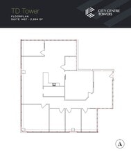 10088 102 Ave NW, Edmonton, AB à louer Plan d’étage– Image 2 sur 2