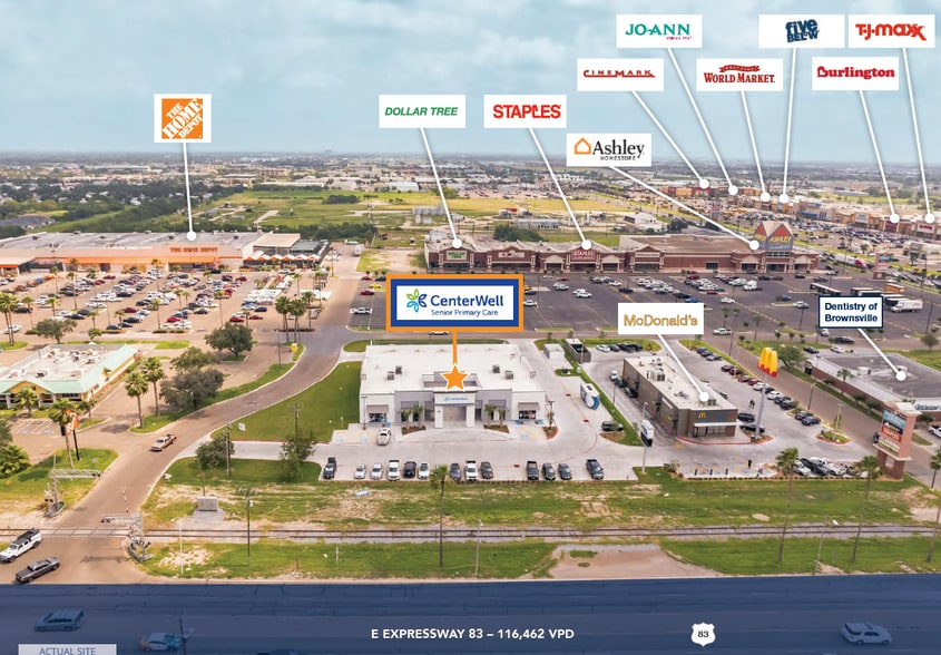 1201 Expressway 83, McAllen, TX à vendre - Aérien – Image 3 sur 13
