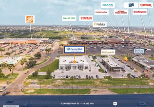 1201 Expressway 83, McAllen, TX - Vue aérienne vue de carte - Image1