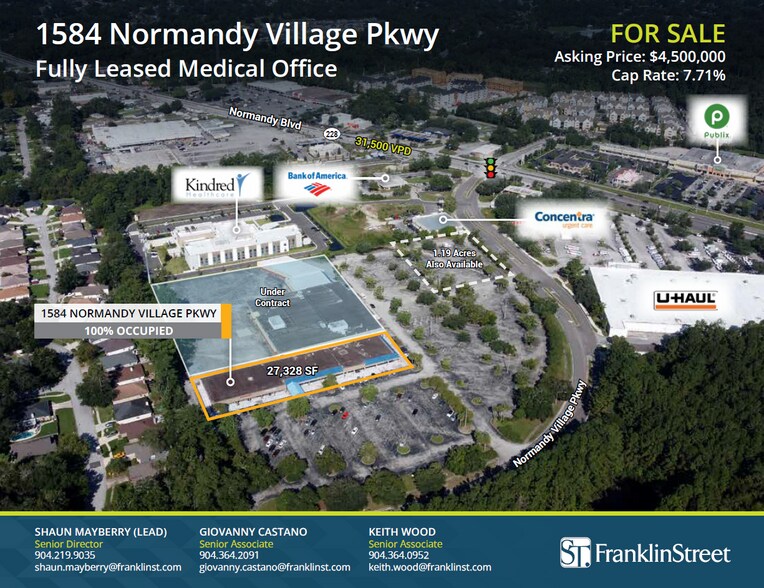 1584 Normandy Village Pky, Jacksonville, FL à vendre - Photo de l’immeuble – Image 1 sur 6