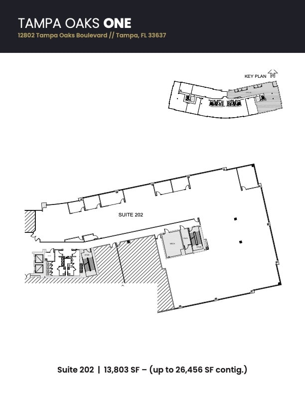 12802 Tampa Oaks Blvd, Tampa, FL à louer Plan d’étage– Image 1 sur 2