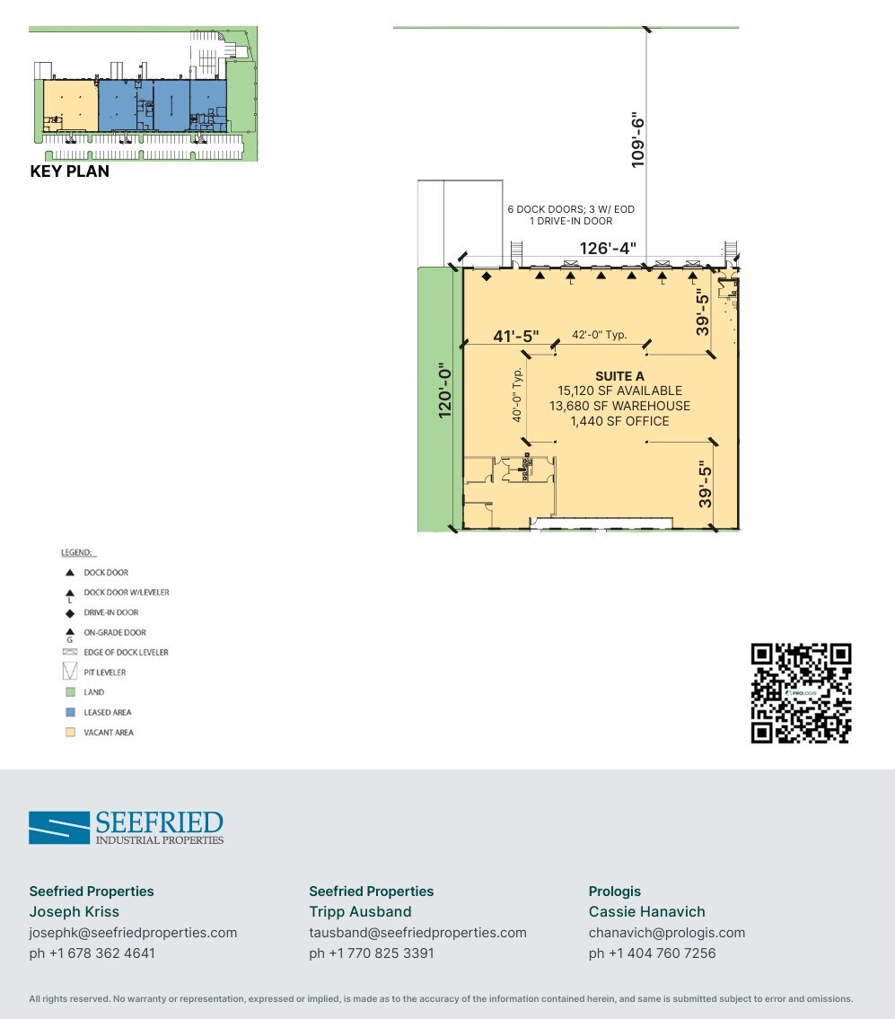 170 Penney Rd, Forest Park, GA à louer Plan d’étage– Image 1 sur 1