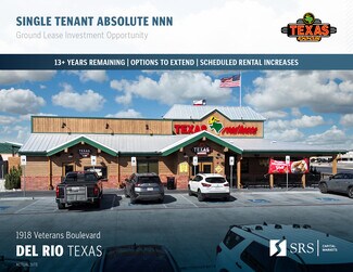 Plus de détails pour 1918 Veterans Blvd, Del Rio, TX - Local commercial à vendre