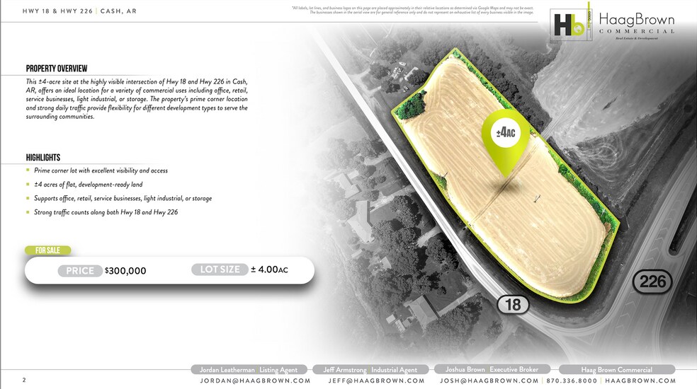 4803 Highway 18, Cash, AR à vendre - Photo de l’immeuble – Image 2 sur 6