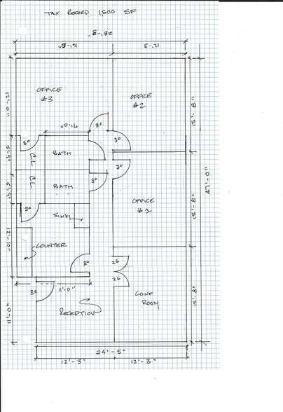 8402 Six Forks Rd, Raleigh, NC à louer - Plan d’étage – Image 3 sur 6