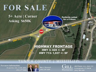 Plus de détails pour 5070 Mississippi 304 Hwy, Tunica Resorts, MS - Terrain à vendre
