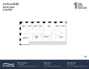 1 E Wacker Dr, Chicago, IL à louer Plan d’étage– Image 1 sur 1