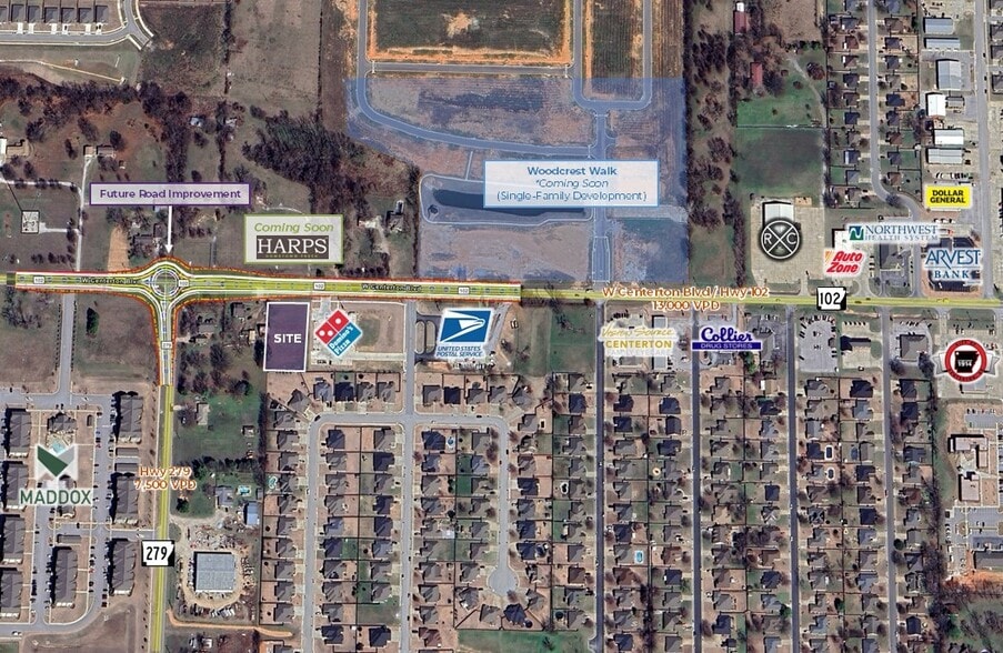 W Centerton Blvd, Centerton, AR à louer - Aérien – Image 1 sur 3